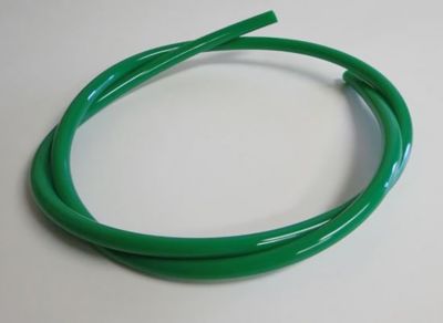 Helix Racing Products 1/8 in. ID x 1/4 in. OD x 5 ft. Solid Green Vent Line, 180-1403S
