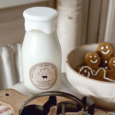 Image showing  Milk Bottle Candle - Suck It Up Buttercup