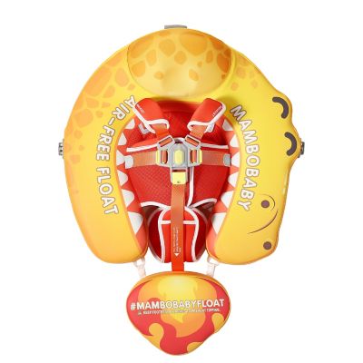 Image showing  Air-Free Float with Canopy - Big Mouth Dino - Yellow