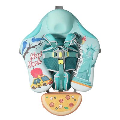 Image showing  Air-Free Float with Canopy - New York - Green