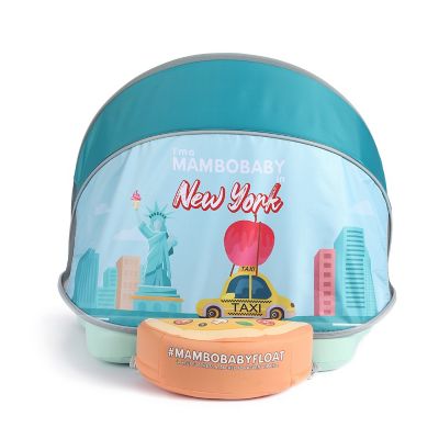 Image showing  Air-Free Float with Canopy - New York - Green