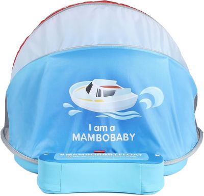 Image showing  Air-Free Float with Canopy - Speedboat - Blue