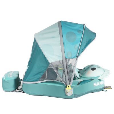 Image showing  Air-Free Float with Canopy - Tri Dino Cuddle - Green
