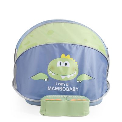 Image showing  Air-Free Float with Canopy - T-Rex Cuddle - Blue