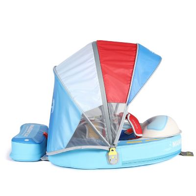 Image showing  Air-Free Float with Canopy - Big Mouth Shark - Blue