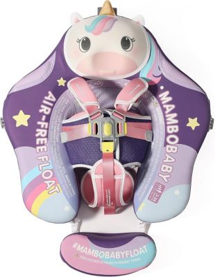 Image showing  Air-Free Float with Canopy - Unicorn Cuddle - Pink