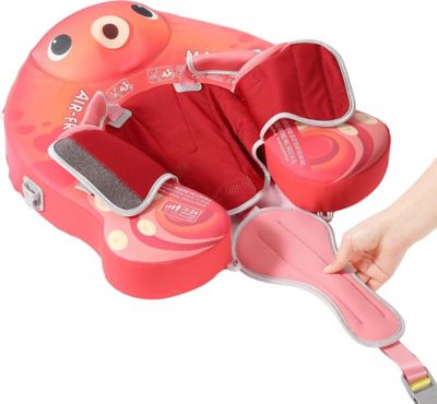 Image showing  Air-Free Float with Canopy - Octo Hug - Red