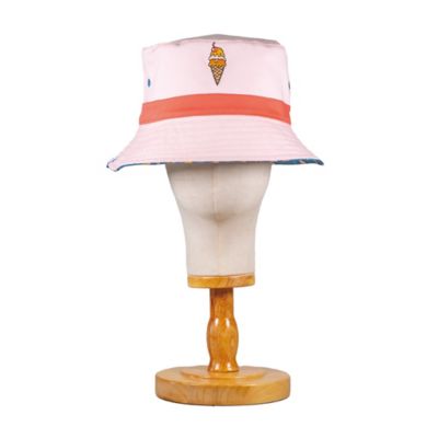 mimish Mimish Reversible Kids Bucket Hat - Ice Cream