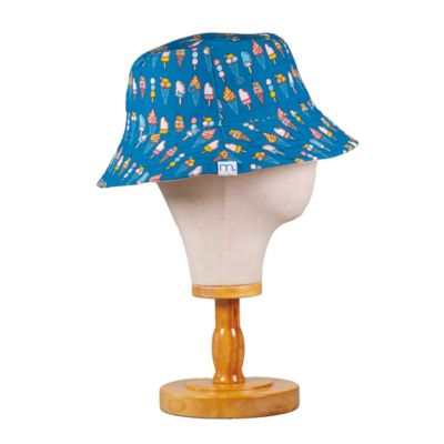 Image showing  Mimish Reversible Kids Bucket Hat - Ice Cream