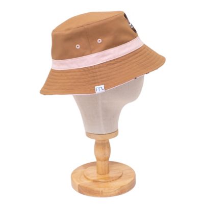 Image showing  Mimish Reversible Bucket Hat - Pals in Print Collection Teddy Bears