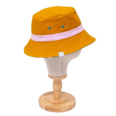 Image showing  Mimish Reversible Bucket Hat - Pals in Print Collection Silly Duck