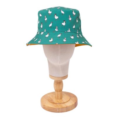 Image showing  Mimish Reversible Bucket Hat - Pals in Print Collection Silly Duck