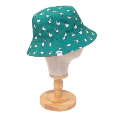 Image showing  Mimish Reversible Bucket Hat - Pals in Print Collection Silly Duck