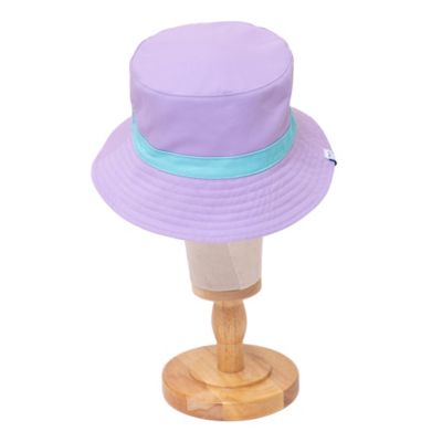 Image showing  Mimish Reversible Bucket Hat - Happy Daisy Stripes