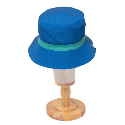 Image showing  Mimish Reversible Bucket Hat - Blue Smile