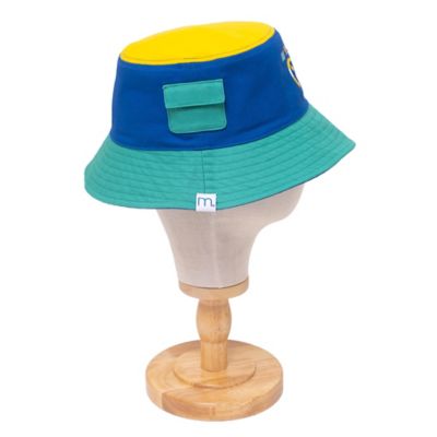 Image showing  Mimish Reversible Bucket Hat - Blue Smile