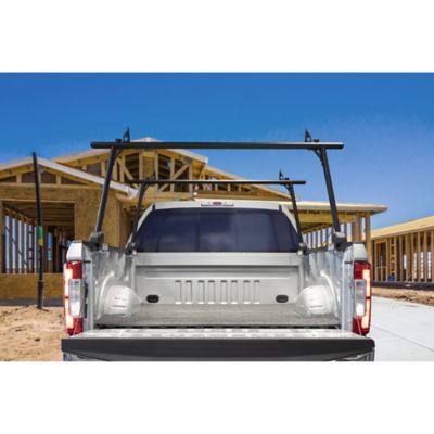 Image showing 5 th Weather Guard DEFENDER Truck Rack, Universal, Aluminum, Black, 800 lb