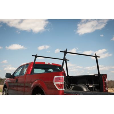 Image showing 6 th Weather Guard DEFENDER Truck Rack, Universal, Aluminum, Black, 800 lb