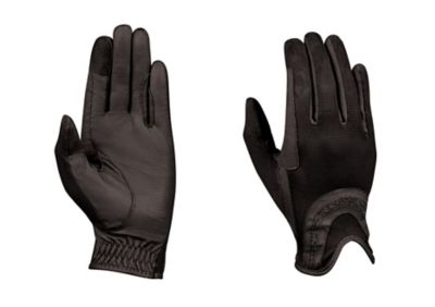 Dublin Pull On Glitter Mesh Back Riding Gloves