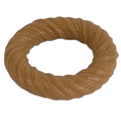 Image showing  Nylon Chew Ring Peanut Butter Medium