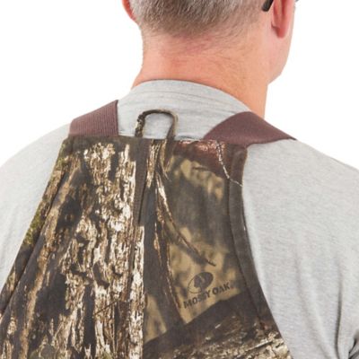 Image showing 8 th Berne Men's Quilt-Lined Duck Insulated Bib Overalls
