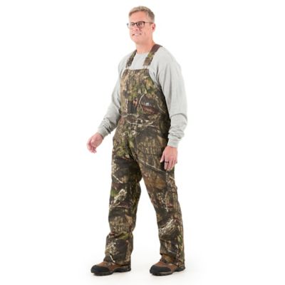 Image showing  Men's Quilt-Lined Duck Insulated Bib Overalls