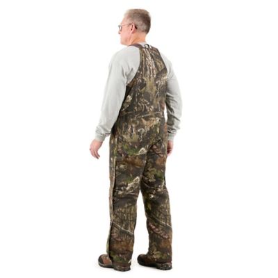 Image showing  Men's Quilt-Lined Duck Insulated Bib Overalls