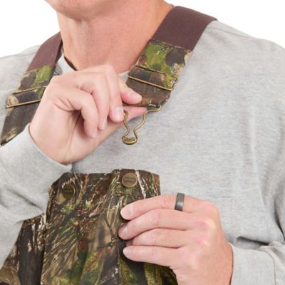 Image showing 8 th Berne Men's Quilt-Lined Duck Insulated Bib Overalls