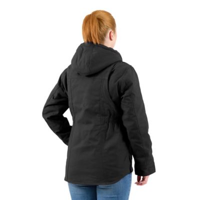 Image showing 1 th Berne Women's Softstone Duch Hooded Ranch Coat