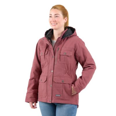 Image showing 0 th Berne Women's Softstone Duch Hooded Ranch Coat