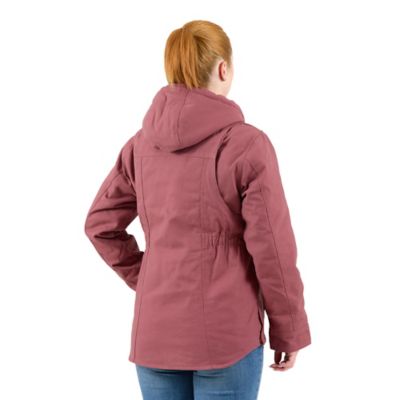 Image showing 1 th Berne Women's Softstone Duch Hooded Ranch Coat