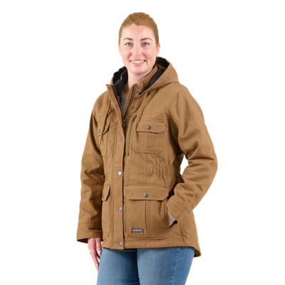 Image showing 0 th Berne Women's Softstone Duch Hooded Ranch Coat