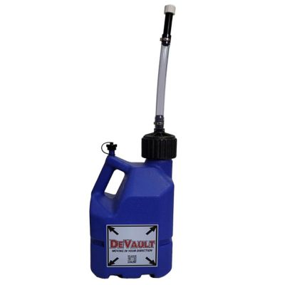 Image showing  3 Gallon Blue Utility Jug with Hose Assembly