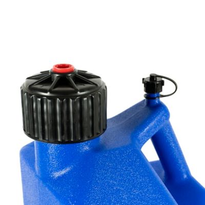 Image showing  5 Gallon Blue Utility Jug with Hose Assembly