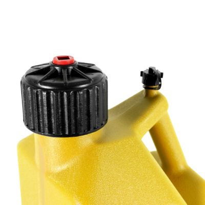 Image showing  3 Gallon Yellow Utility Jug with Hose Assembly