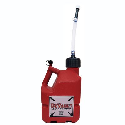 Image showing  3 Gallon Red Utility Jug with Hose Assembly