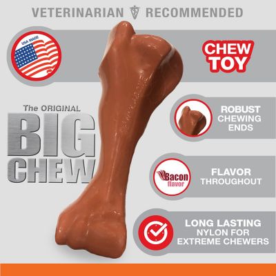 Image showing  Power Chew Femur Bone BIG Dog Chew Toy Bacon XX-Large/Monster - 50+ lbs. (1 Count)