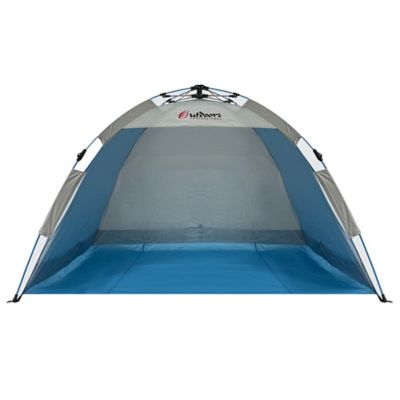 Outdoors Professional Beach Summer Automatic Pop-up Sun Shelter (Blue)