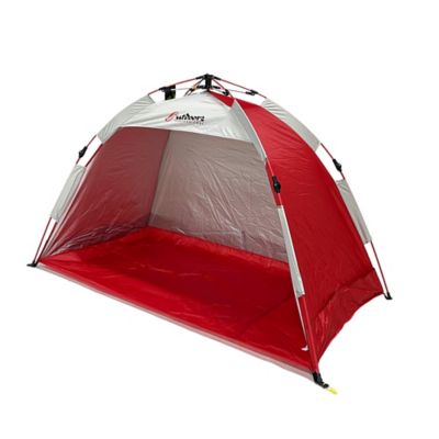 Image showing  Beach Summer Automatic Pop-up Sun Shelter (Red)