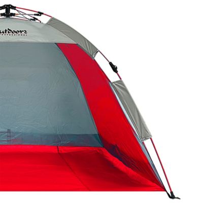 Image showing  Beach Summer Automatic Pop-up Sun Shelter (Red)