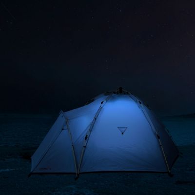 Image showing  Nowata 4 Four-Person Pop-up Dome Camping Tent, Gray