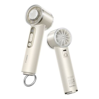 TORRAS COOLiFY iva Handheld High-Speed Portable Fan with 4,900-mAh Battery (Ivory)