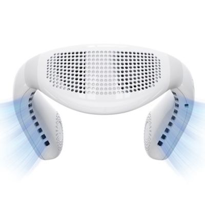 Image showing 6 th TORRAS Portable Neck Fan, COOLiFY Air Personal Wearable Neck Air Conditioner, Bladeless, 5000mAh Rechargeable (Golden White)