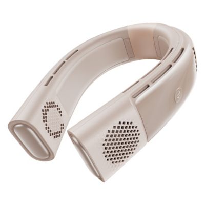 TORRAS Portable Neck Fan, COOLiFY 2S Neck Air Conditioner and Heater, Bladeless, 5,000 mAh Rechargeable, Desert Gold