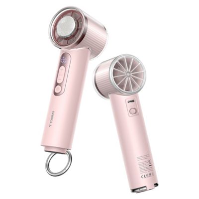 TORRAS COOLiFY iva Handheld High-Speed Portable Fan with 4,900-mAh Battery (Vivi Pink)