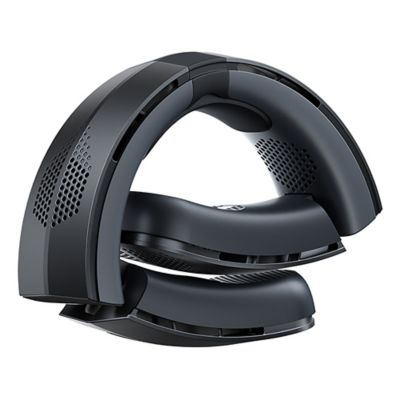 Image showing  Portable Foldable Neck Fan, COOLiTE with 4,000-mAh Battery (Space Black)