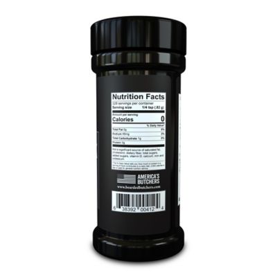 Image showing  Bearded Butchers Black Blend Seasoning