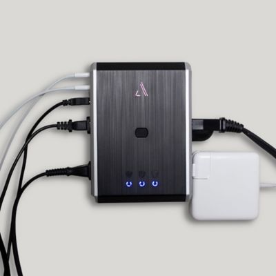 Image showing  VII Series Power Wall Charger and 3,500-Joules Surge Protector, 4 AC Outlets and 3 OmniPort USB+PD Ports, 7S-PS4-US1
