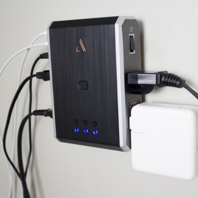 Image showing 7 th Austere VII Series Power Wall Charger and 3,500-Joules Surge Protector, 4 AC Outlets and 3 OmniPort USB+PD Ports, 7S-PS4-US1