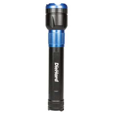 Die Hard 3,400-Lumen Water-Resistant Aluminum COB LED Rechargeable Flashlight with Power Bank